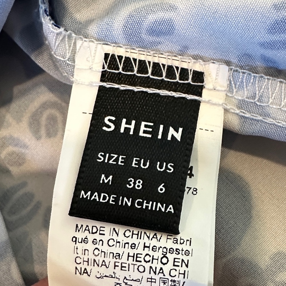 *last chance* SHEIN | Women’s Tropical Print Open Back Dress - Picture 2 of 10